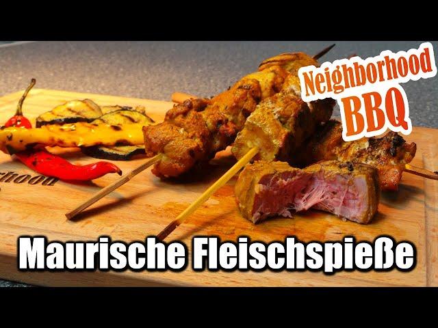 Maurische Fleischspieße! Mit Neighborhood BBQ