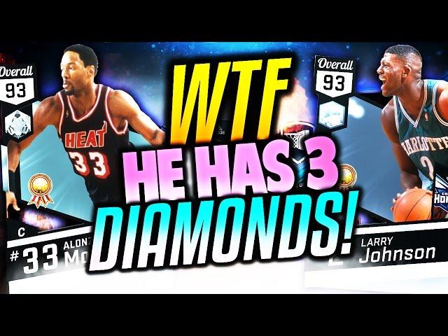 OMG HE HAS 3 DIAMONDS! NBA 2K17 MyTEAM ONLINE GAMEPLAY!