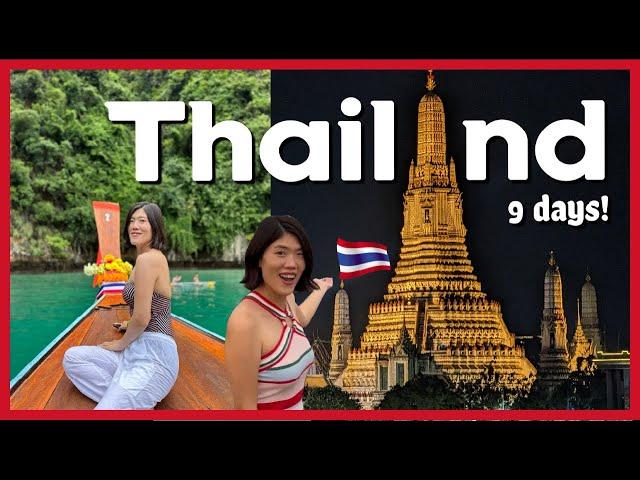 THAILAND Travel Guide 2023! Ultimate 9 day Thailand Itinerary for the first timers & 16 Things to Do