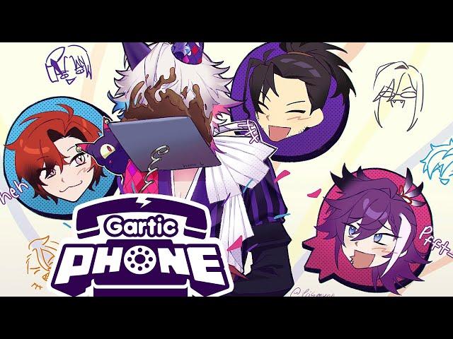 [Gartic Phone] Pre-Gaming with the boys #gavisbettel #holotempus