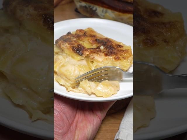 Gratin dauphinois facile, fondant et délicieux !  #gratindauphinois #gratin #pommedeterre #recette