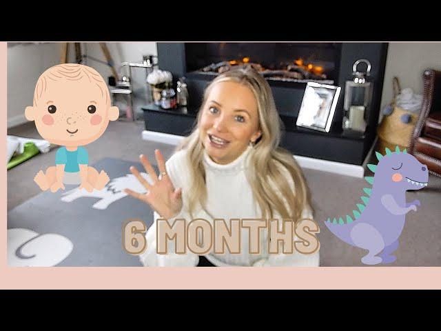 6 MONTH BABY UPDATE | Baby milestones and favourite toys | Sophie Louise Taylor