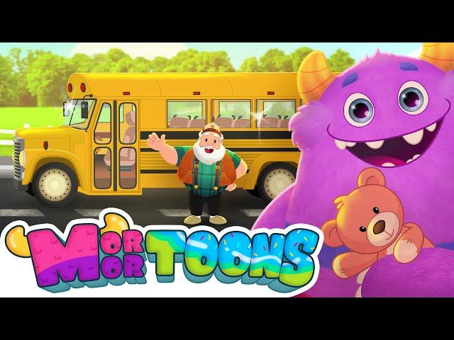 Wheels on the Bus | Nursery Rhymes & Kids Songs | Mormortoons