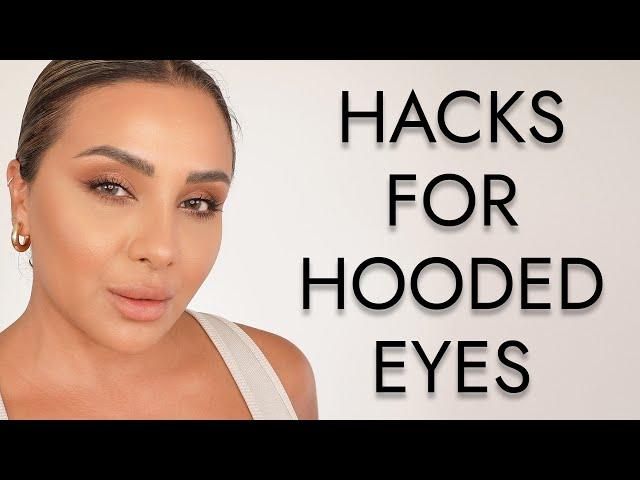 BEST EYE MAKEUP HACKS FOR HOODED EYES | NINA UBHI