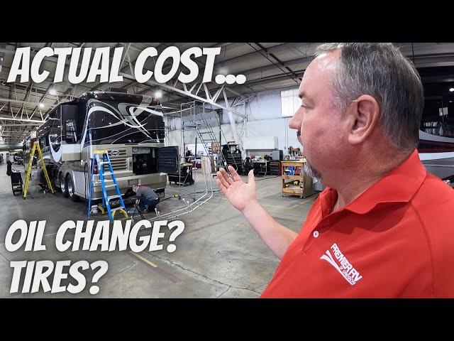How much does it cost to maintain a diesel motorhome annually?