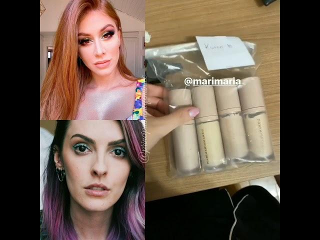 Karen Bachini mostra novas cores de base Maria Makeup