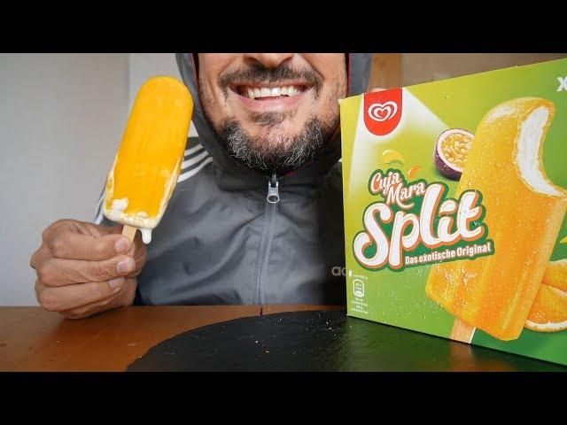 ASMR Dessert – Cuja Mara Split – Best ice cream that you can get in a German supermarket