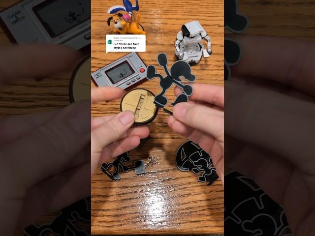 The lost Mr. Game & Watch Amiibo