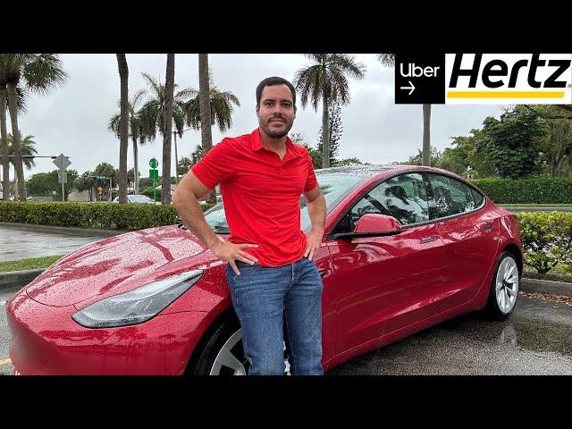 I Rented A Tesla Using The Uber App