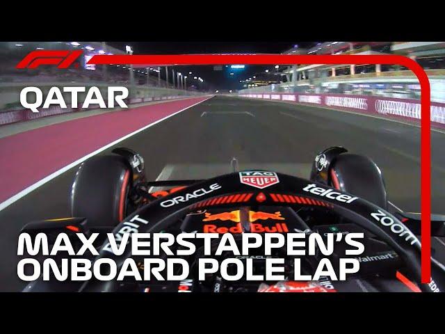 Max Verstappen's Pole Lap | 2023 Qatar Grand Prix | Pirelli