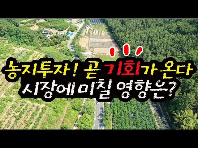 (이슈) 농지 규제완화 전망 자경기간 축소 및 농지임대차 완화 농촌체험활성화 농촌체류형쉼터 임대 등 곧 농지투자의 시대가 온다