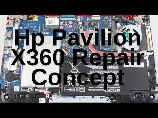 HP X360 203032 4 DCIN Repairing Complete Concept | Advance Chiplevel Laptop Repair Training Course