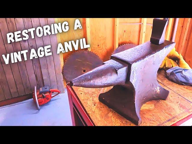 Rescuing an Antique Anvil from an Old Barn ~ Essential Craftsman Style Restoration ~ Peter Wright