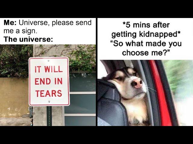 “Don’t Happy, Be Worry”  Hilariously Relatable Mental Health Memes || Funny Daily