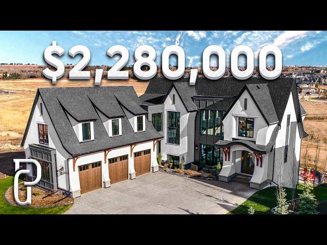 Inside a $2,280,000 Show Home In Calgary, Alberta Canada | Propertygrams Mansion Tours