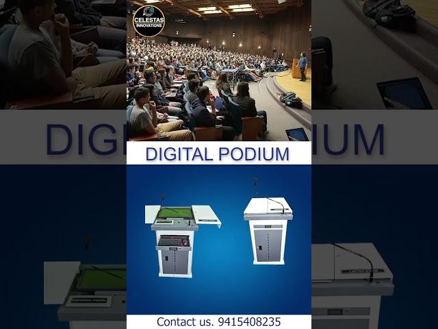 Digital Podium #podium #lectern #smartclass #celestas #auditorium #lecturetheater #digitalpodium