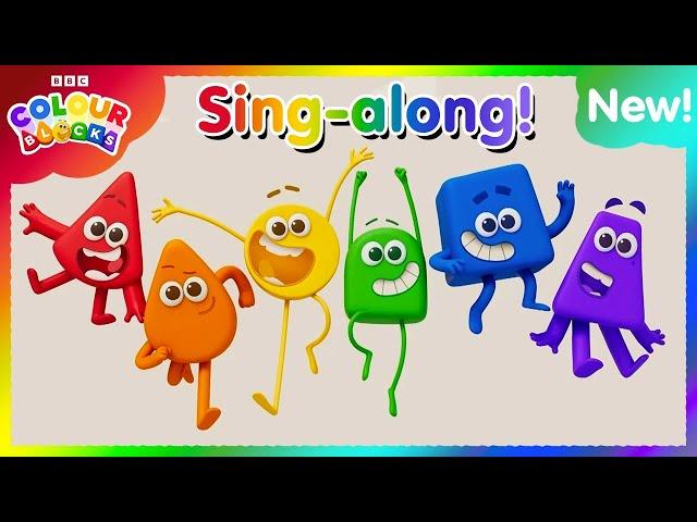 Sing-along with the Colourblocks!  | Colours for Kids | @colourblocks