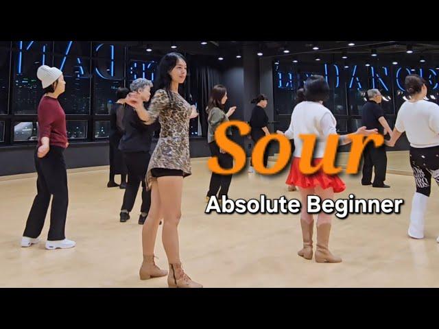 Sour Linedance Demo(사우어 라인댄스)▪︎Absolute Beginner(왕초급)▪︎어썸라인▪︎퀸코리아파주지부