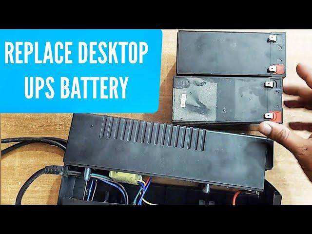 DIY Guide: Effortlessly Replace Your Computer UPS Battery at Home