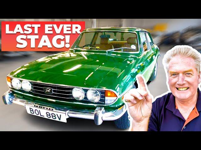 Driving The LAST Triumph Stag EVER MADE - Bolly The Stag