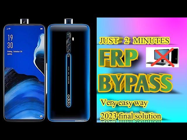 Reno 2f " Frp Bypass" very EASY way just 2 MINUTS