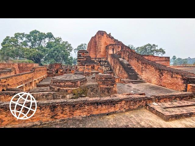 Nalanda, India & Taxila, Pakistan: Two Ancient Universities  [Amazing Places 4K]