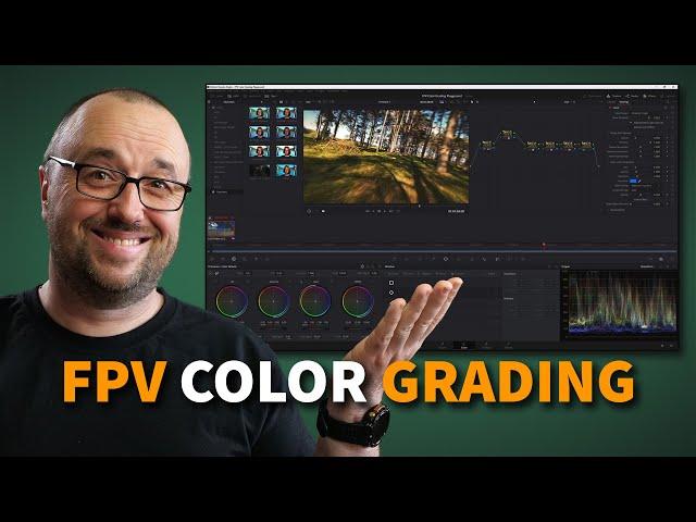 How to color grade your FPV flight? Cinematic on a cheap