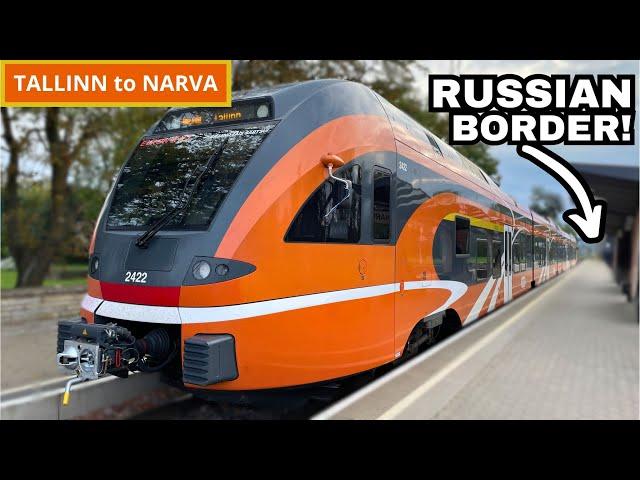 Tallinn to Narva by Elron: A Train Journey to the RUSSIAN BORDER in 2024!