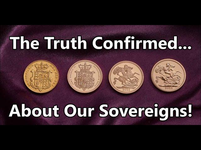 BEWARE of FAKE NEWS - Will There Be PURE GOLD Sovereigns - Royal Mint CONFIRMS No Plans to Change!!