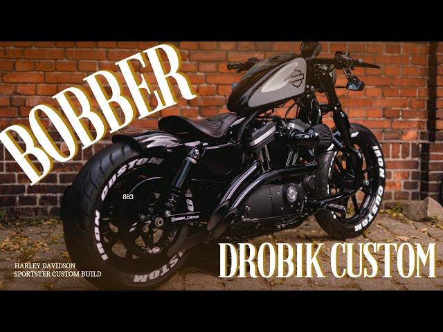 Custom Harley-Davidson Sportster Bobber Build - transformation