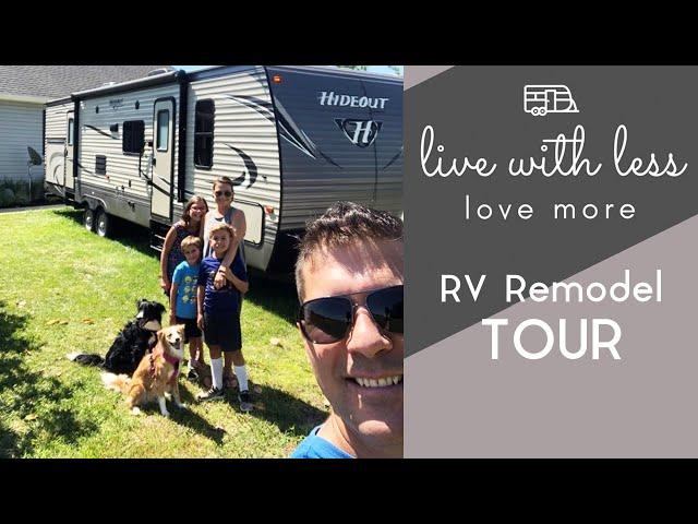 RV Tour: family of 5 living in a 31-foot travel trailer