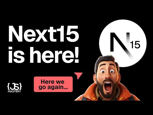 Next js 15 is Here… New Changes Again?!