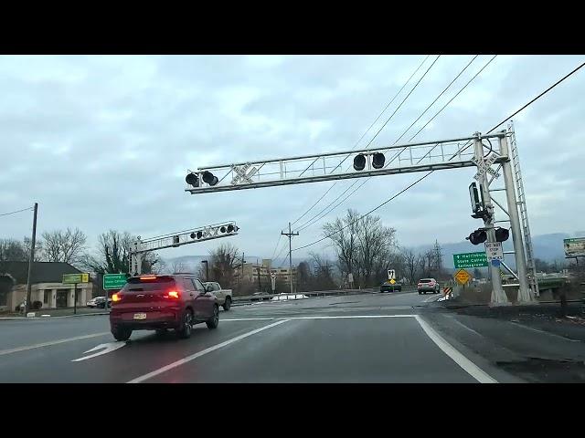 Driving from Lewistown to Lewisburg, PA (12/20/2024)