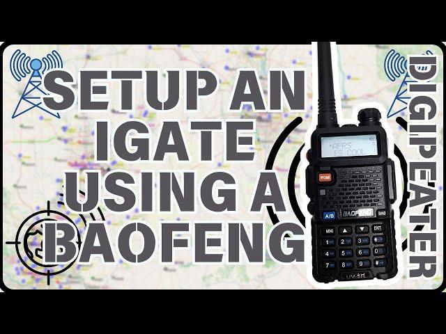 Setup IGate and Digipeater using a Baofeng UV-5R and Direwolf on a Budget | APRS FUN | #APRSThursday