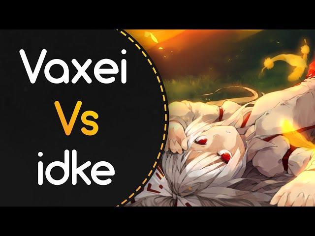 Vaxei vs idke! // Foreground Eclipse - I Bet You'll Forget That Even If You Noticed That (Seni)