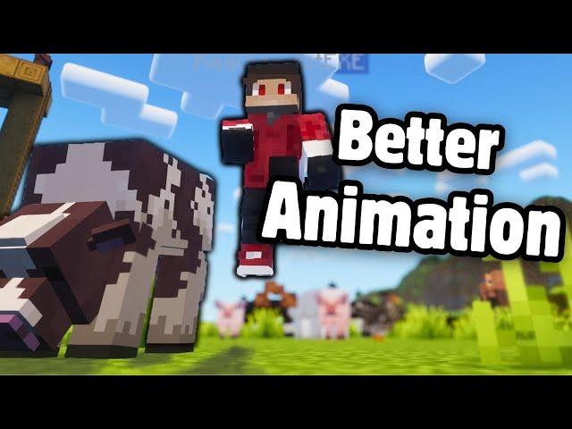 Giving Minecraft Mobs better Animation and Models