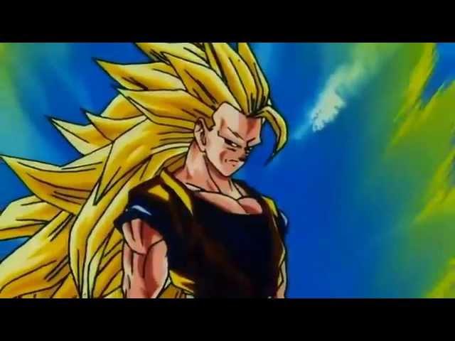 Goku Transforms into Super Saiyan 3 (Vegeta's Themes)