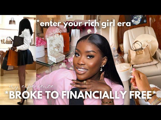 i went from BROKE to FINANCIALLY FREE in a YEAR|Financial stability,money mindset,passive income