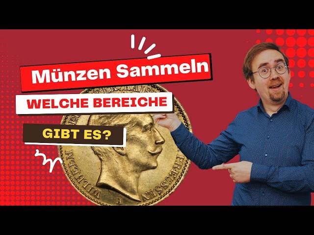 Du willst Münzen sammeln? Welche Sammelgebiete gibt es bei Gold und SIlber?