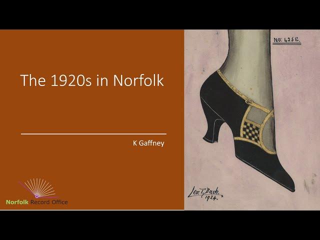 1920s in Norfolk