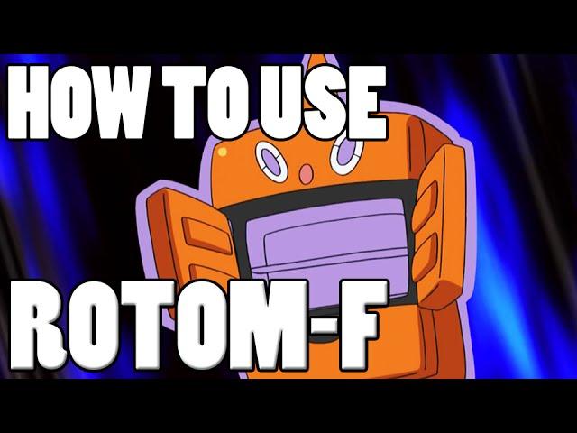 Pokémon How To Use: Frost Rotom! Rotom-F Moveset - Pokemon Omega Ruby and Alpha Sapphire / X&Y Guide