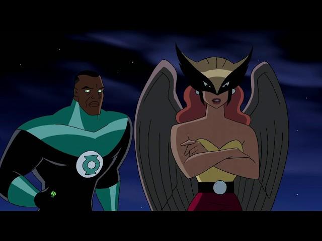 Green Lantern reveals his feelings for Hawkgirl