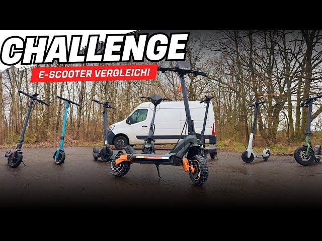  DER GROßE E-SCOOTER VERGLEICH!  SPEEDMASTER 2024! VMAX VX2 EXTREME #escooter #test #review