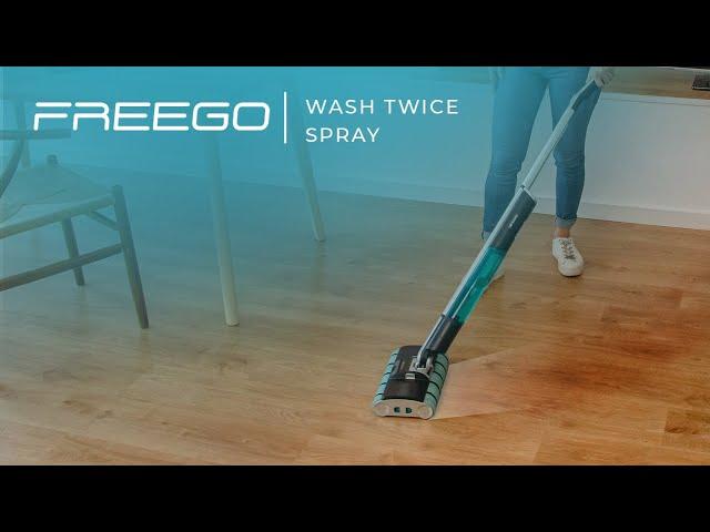 Electric mop FreeGo Wash Twice Spray