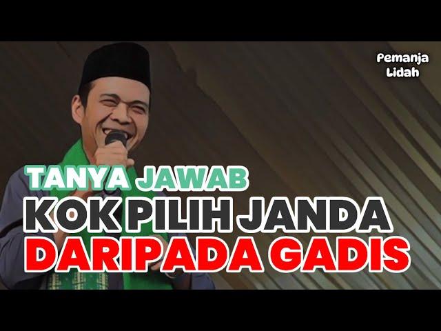 KOK LEBIH PILIH JANDA DARIPADA GADIS | Tanya Jawab UAS Super Lucu Pecah Ketawa