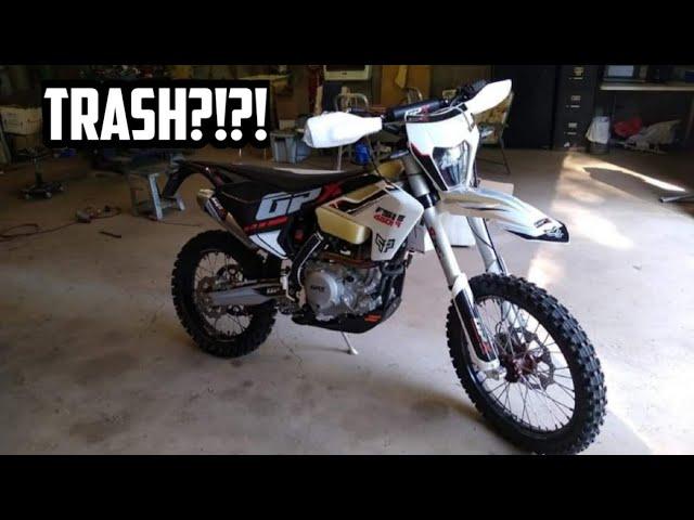 Why You shouldn't buy a GPX FSE 450!