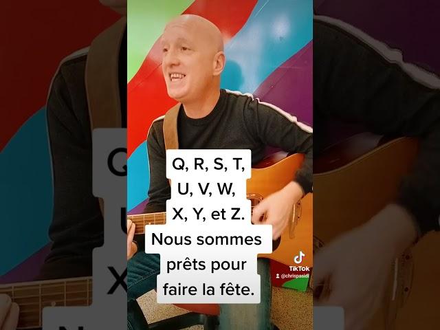 Le Rap de l'alphabet...  Notre nouvelle chanson