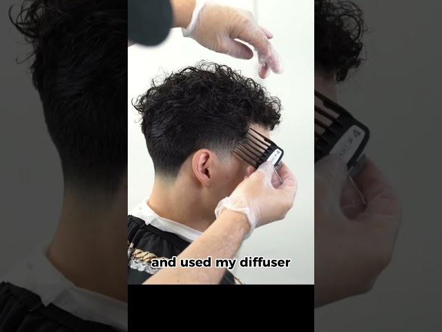 Best Hairstyles: Curly Low Taper Fade  #curlyhair#curly#scissors#skills#taper#fade#lowtaper#edgar