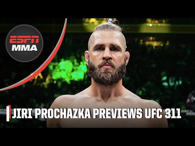 Jiri Prochazka talks UFC 311 fight vs. Jamahal Hill, training at PI in Mexico City | ESPN MMA