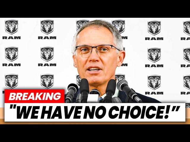 1 MIN AGO: Stellantis CEO Made HUGE Announcement! | END Of Ram Trucks!